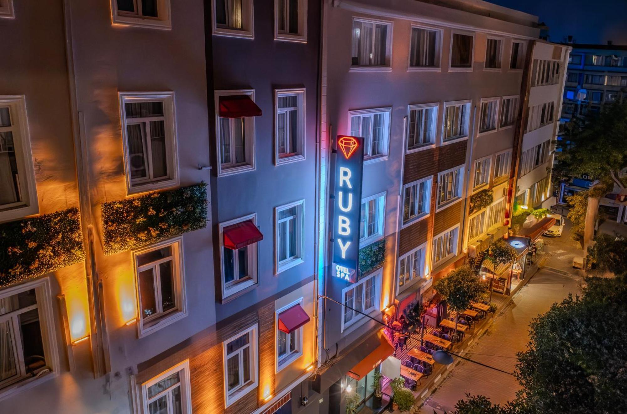 Ruby Hotel Istanbul Exterior foto